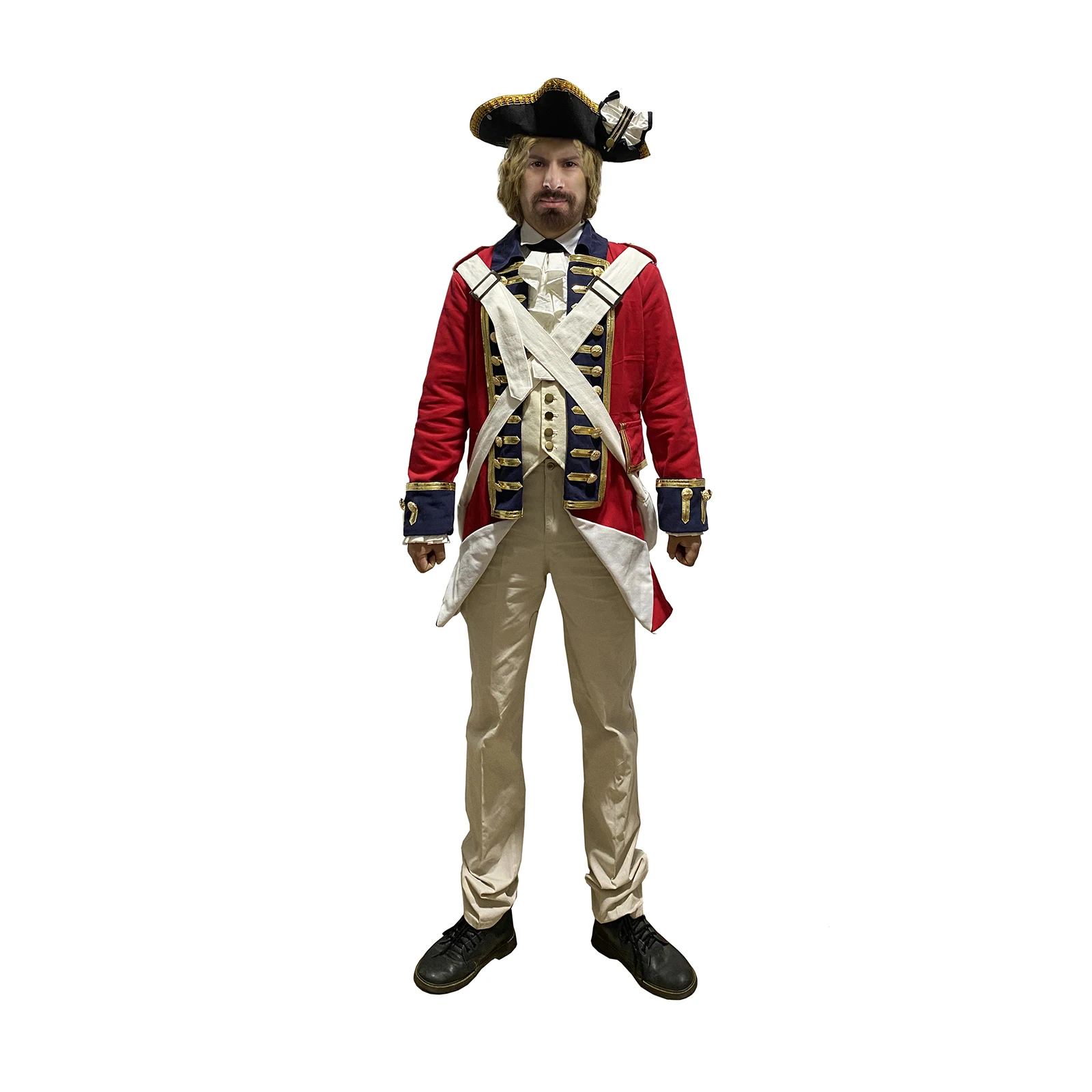 DeluxeRevolutionaryWarSoldierUniformSuitContinentalArmyBritish