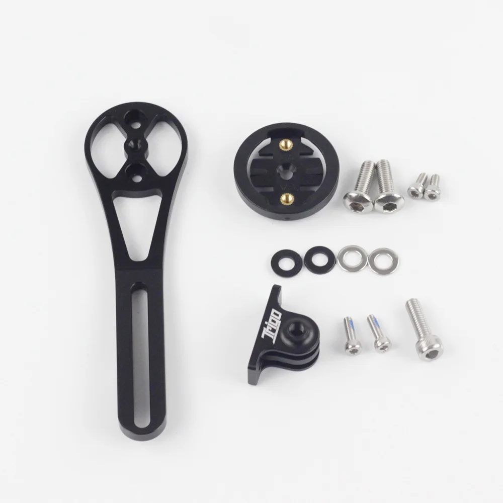 for garmin gopro Интегрированное крепление для компьютера из 7075 сплава для GARMIN Edge 800 820 520 Bryton Rider IGPSPORT GOPRO светильник держатель - Цвет: for garmin gopro