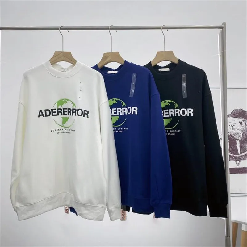 

Ader Error Hoodie Men Women Earth environmental protection series Ader error Hoodies Earth embroidery Ader Error Sweatshirts