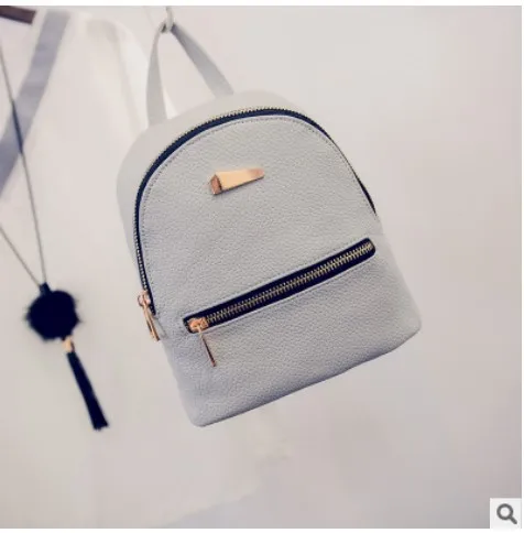 Стильный рюкзак женские модные сумки на плечо Повседневный PU Рюкзак Студенческая школьная сумка