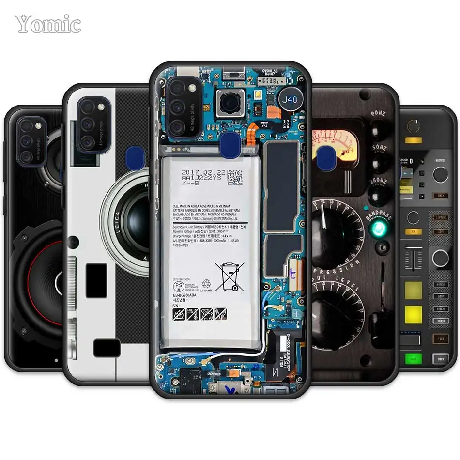 Чехол AAA для Samsung Galaxy M31 M30s M21 M20 M10 M40 S M51 M11 A51 A71 A31 Черный силиконовый чехол
