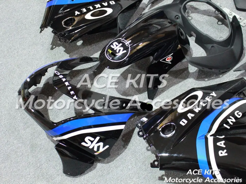 Мотоциклетный обтекатель abs Подходит для Kawasaki Ninja250 2008 2009 2010 2011 2012 корпусные детали пресс-форм ACEKITS Магазин № 0183