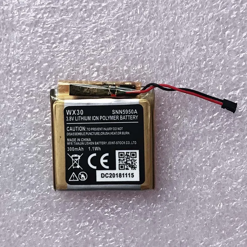 

300mah battery For Motorola Moto 360 1st-Gen WX30 SNN5951A