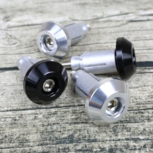 2 шт. 14-18 мм мотоциклетные руль акустическая система концы слайдеры алюминиевые рукоятки руля с ЧПУ колпачок вилка слайдер