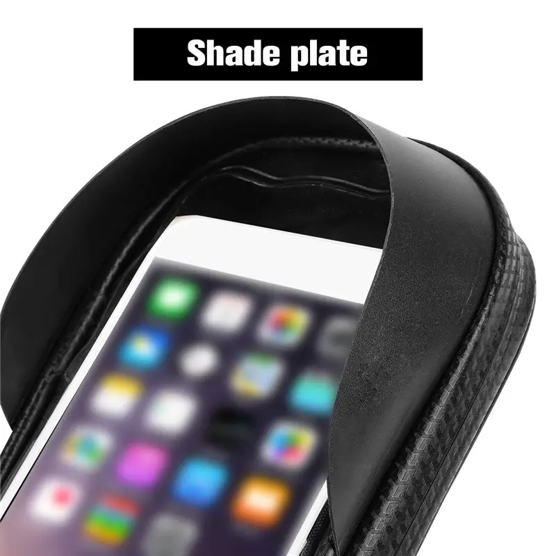 Mountain Bike Bicycle Front Tube Rack Hard Shell Bag Waterproof Reflective Mobile Phone Sets Riding Bag
