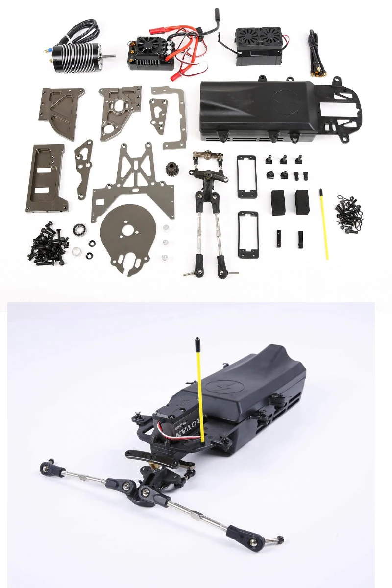 Nuevo juego de dirección CNC compatible con 1/5 hpi baja 5b km rovan Nuevo juego de dirección CNC compatible con 1/5 hpi baja 5b km rovan