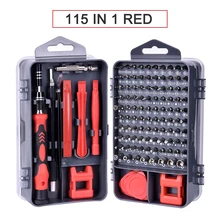  KINDLOV Screwdriver Set 138 In 1 Magnetic Torx Phillips Screw Bit Kit With Electrical Driver Remover Wrench Repair Phone PC Tool 