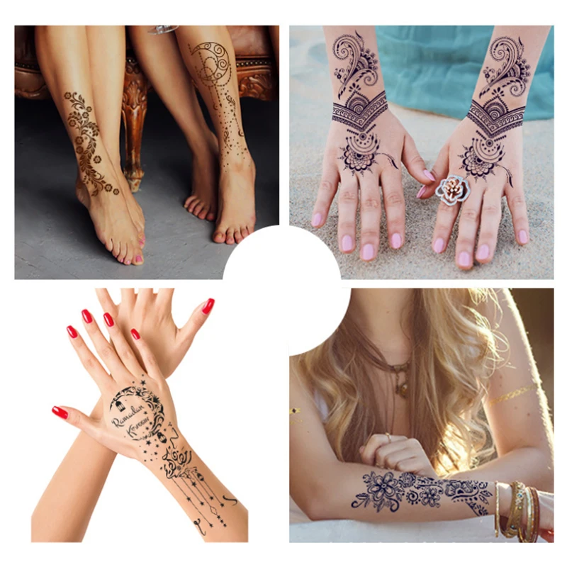 Henna Tattoo Body Art Tattoos And Piercings Henna Tattoo Template