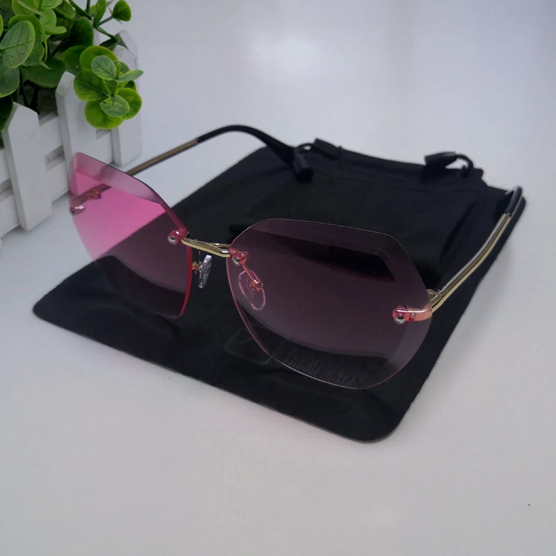 L01801K Женские солнцезащитные очки Ray Bann с большими градиентными линзами, солнцезащитные очки UV400, дизайнерские винтажные очки в стиле стимпанк, женские очки - Цвет линз: L01801K