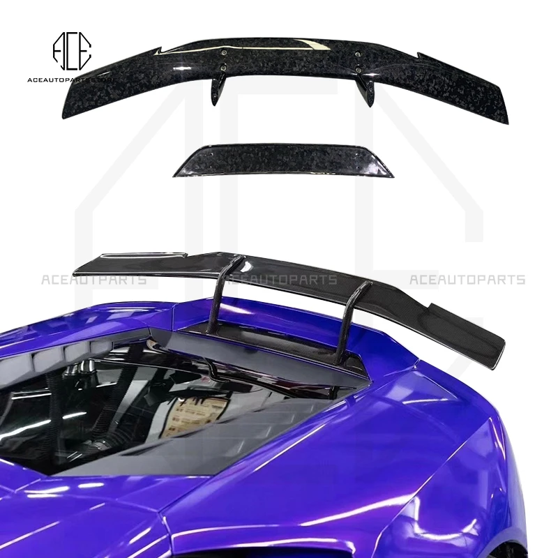 Carbon Fiber Rear Wing Spoiler for Lamborghini Huracan evo awd rwd Coupe 2-Door 2018-up | Автомобили и мотоциклы