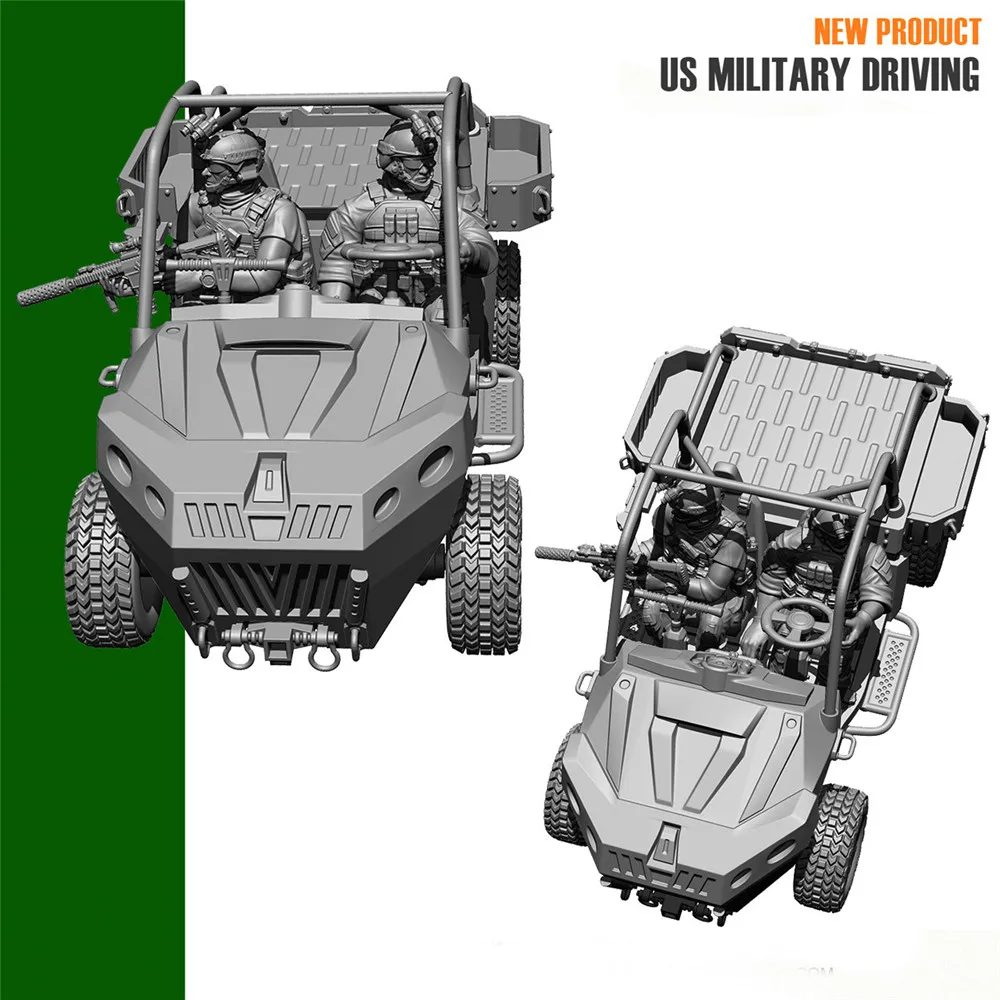 США супер военные легковые автомобили и уплотнения полимерная фигурка 1/35