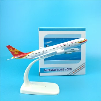 

16cm Hainan Airline Passenger A330 Metal Airplane Model Diecast 1:400 Hainan Airbus Model Gift Decoration DIY Airplane Fly Model
