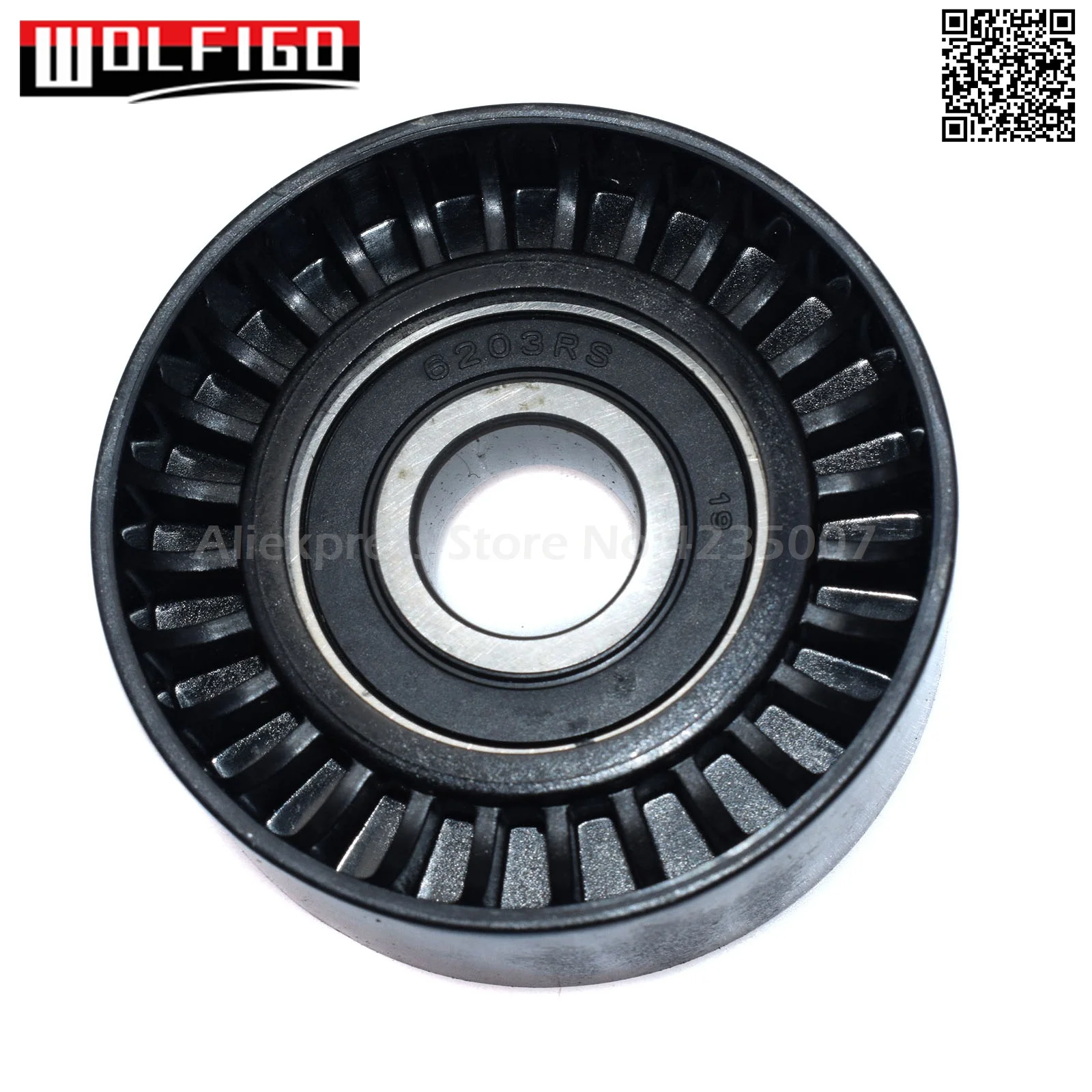 WOLFIGO для Citroen C2 C4 C3 peugeot 207 307 ременный шкив 9685486880, 5751G7 9652073680 534025010 5751C3