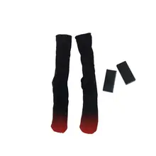 1 пара, теплые Отопление носки для девочек хлопок двойные теплые Отопление носки теплые зимние Батарея коробкой нагревательный элемент носки унисекс теплые носки