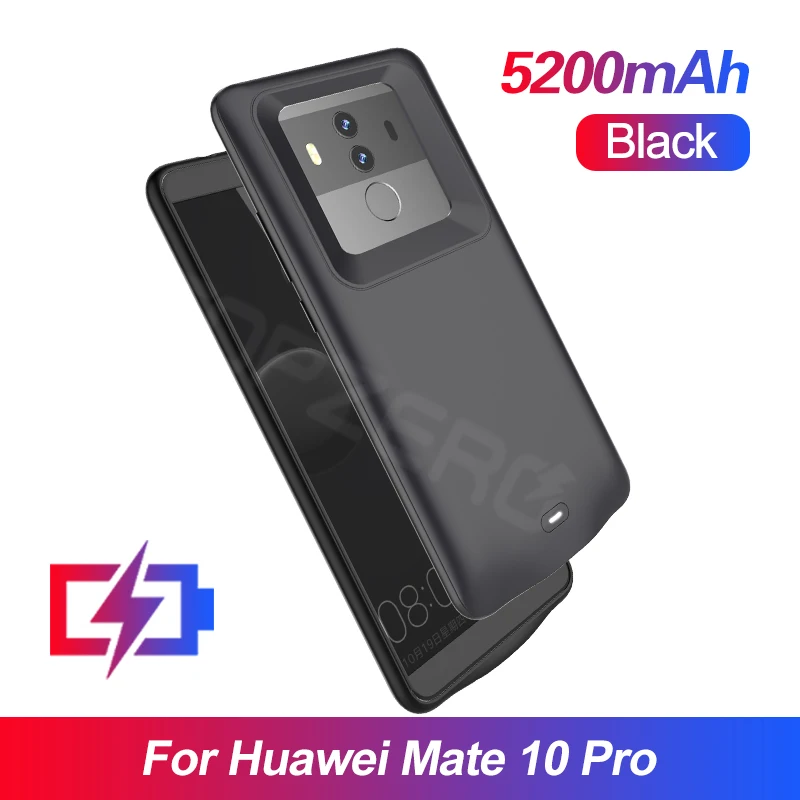 Чехол-аккумулятор для huawei Honor V10 mate 9 10 pro 20x портативное зарядное устройство power Bank чехол для huawei P10 Plus P20 Pro power Чехол - Цвет: for mate 10 pro