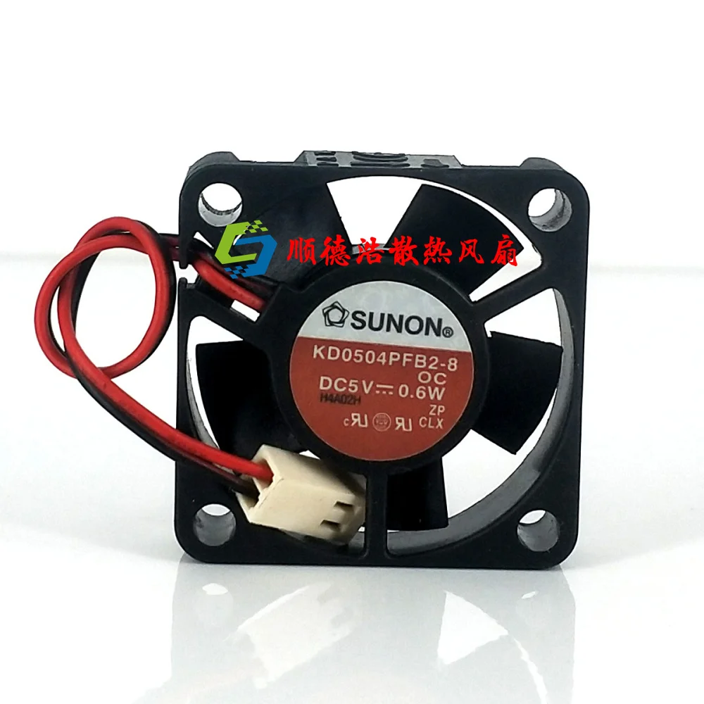 New original KD0504PFB1-8 4cm 4010 DC5V 0.6W ultra-thin silent fan switch chassis CPU cooling
