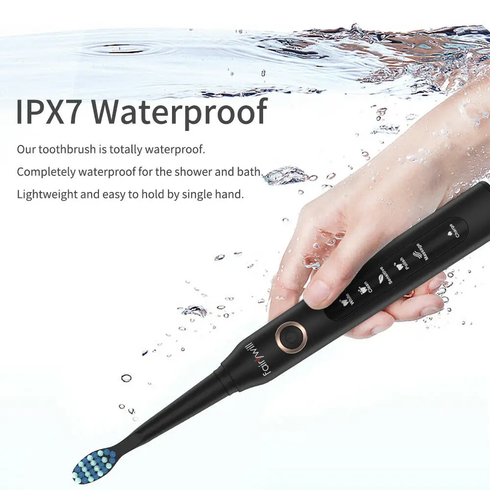 Fairywill Electric Toothbrush Powerful Sonic Cleaning USB Rechargeable Timer Adult Electronic Washable Whitening Teeth Brush Fairywill Electric Toothbrush Powerful Sonic Cleaning USB Rechargeable Timer Adult Electronic Washable Whitening Teeth Brush