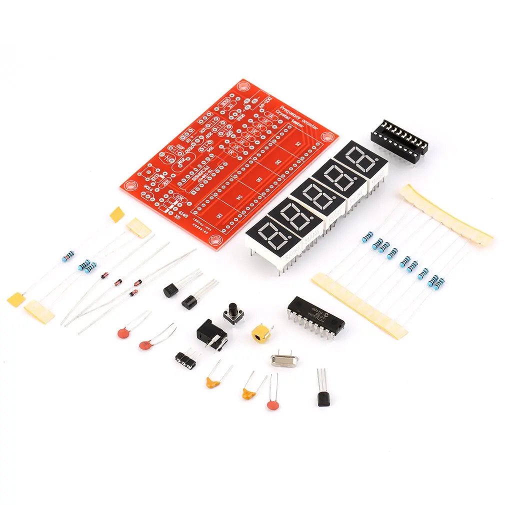 

50MHz DDS TS-FG120 Crystal Oscillator Frequency Counter Meter Digital LED Kit