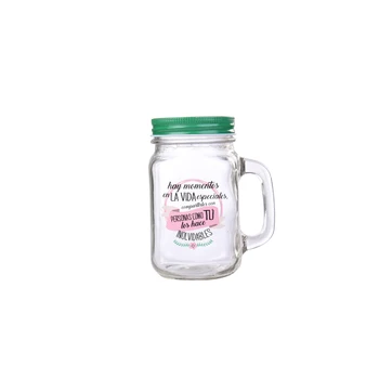 

Lot 20 glass jars with Cane phrases Green-Details and gifts for weddings, christening suits, communions, birthday and holiday.