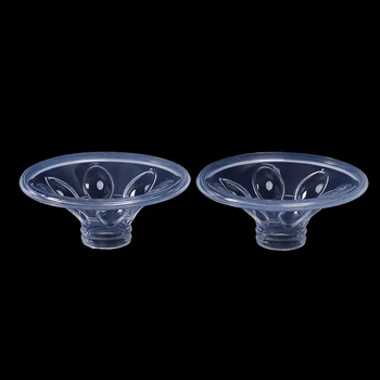 

2PCS Silicone Generic Breastfeeding Nursing Breast Strong Pump Baby Feeding Massage Cushion For manual/electric Breast Pumps