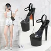 New Summer Sandals Women Shoes Platform Model T Stage Shows Sexy High-Heels 17-20CM Transparent Waterproof Sandals Size 34-43 ► Photo 2/6