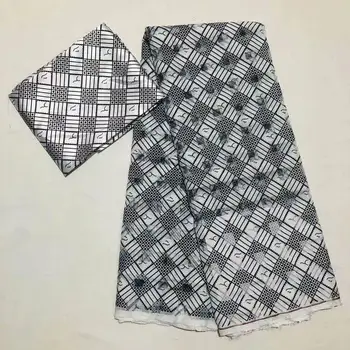 

Modal Organza Satin Silk Fabric African Soft Wax Print Fabric 2 yard chiffon 4 yard audel modell Imitated Ankara Fabric 2201