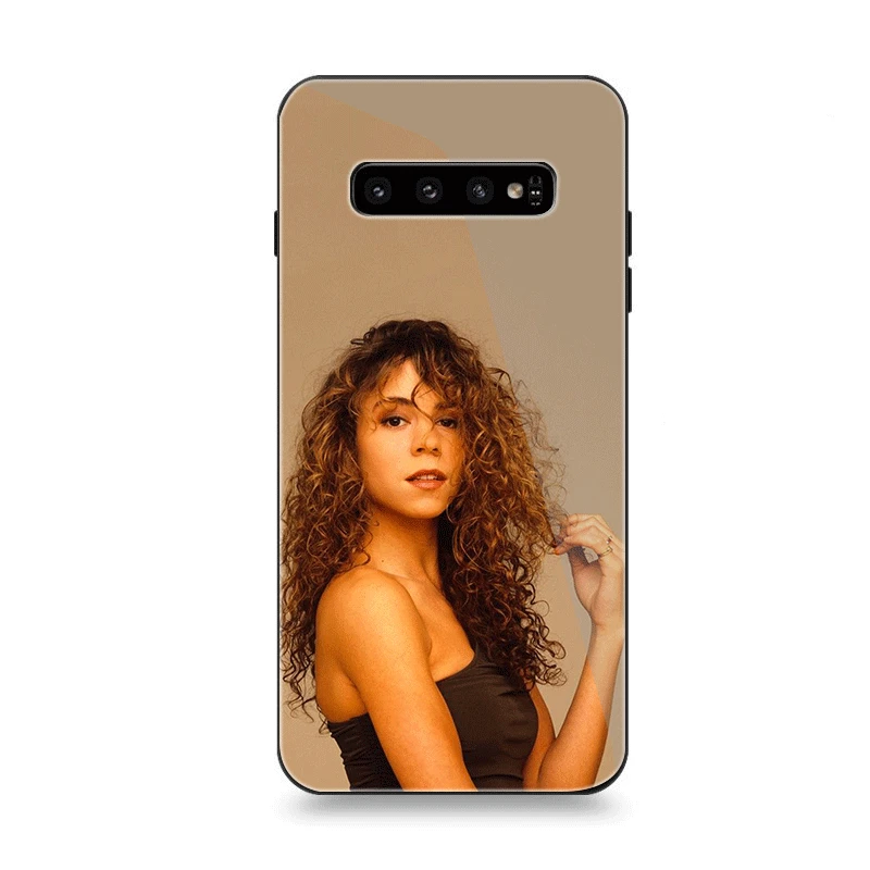 Мобильный чехол для телефона Стекло для samsung A10 A20 A30 A40 A50 A60 A70 S7 край S8 Plus Note 8 9 S10 крышка Мэрайя Кэри - Цвет: G5