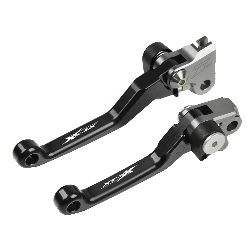 Для YAMAHA XT250X 2006- 2007 2008 2009 2010 Мотокросс ЧПУ Алюминий грязи питбайк поворотной ручки тормозной рычаг, сцепление рычаги - Цвет: Black