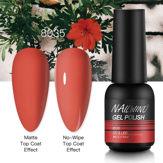 Nailwind Gel Nail Polish 8ml Semi Permanent Varnish Nail Art All for Manicure Need UV LED lamp Base Top coat Nails Gel Polish NE118035