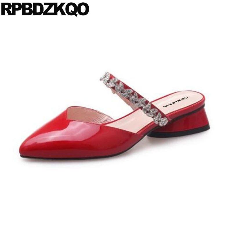 Zapatillas de boda chinas para mujer, zapatos de fiesta con adornos