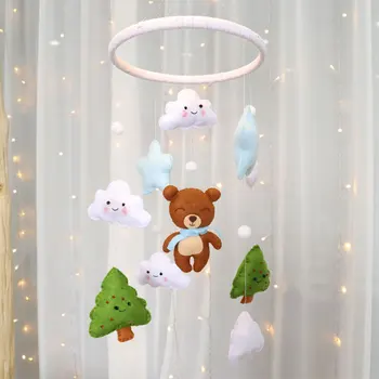 

Meian Unfinished Baby Room Handmade Beer Christmas Kids Room Wall Decorations Photography Props Decorations Felt DIY Craft