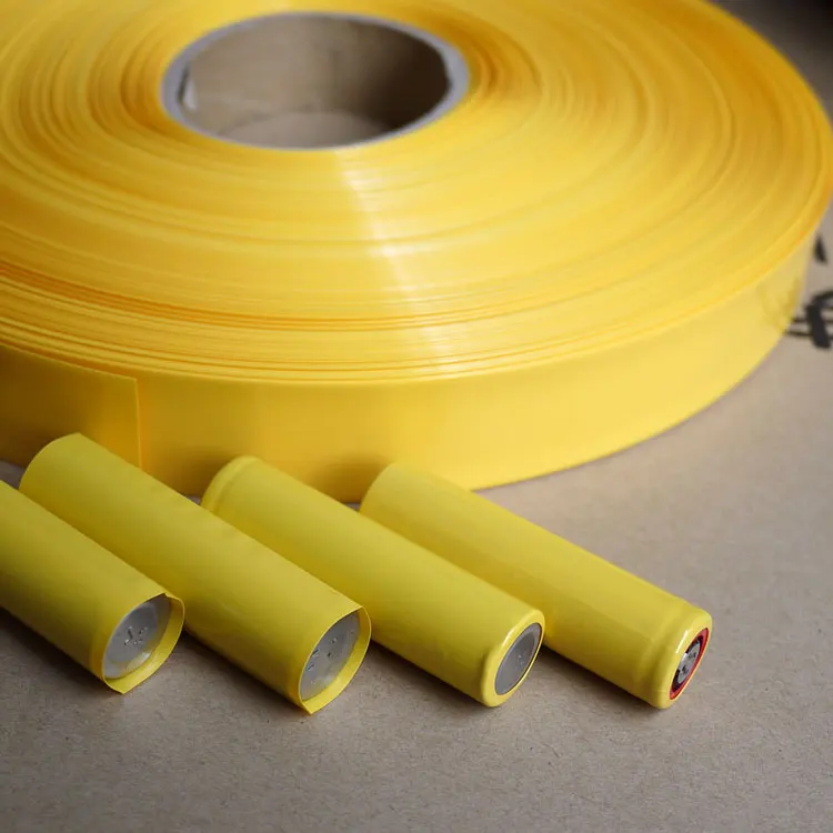 Width 36mm PVC Heat Shrink Tube Dia 22mm Lithium Battery Insulated Film Wrap Protection CaWarp Insulated Cable Sleeve Colorful