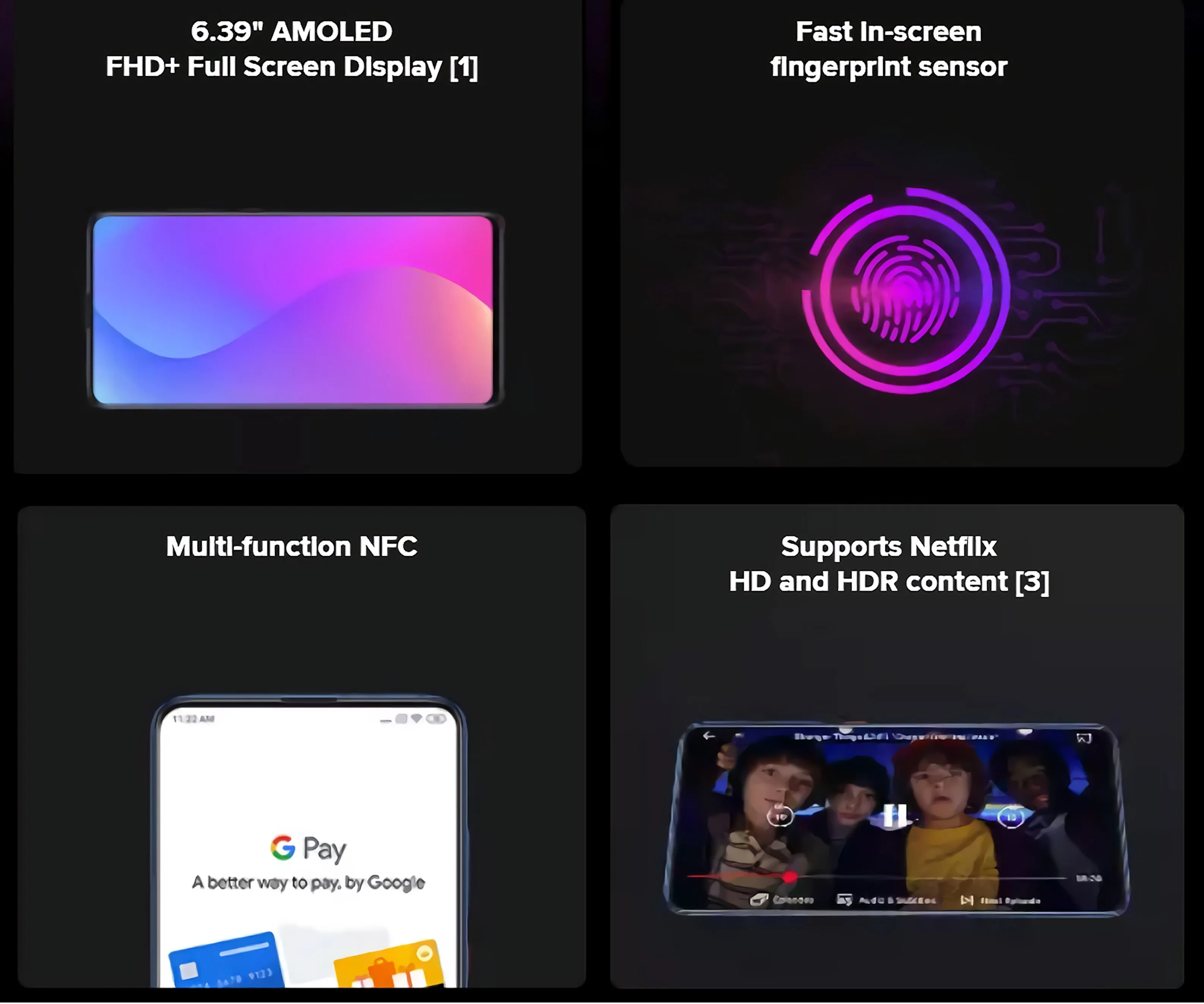 Xiaomi Mi 9 T 64GB Глобальная версия телефон смартфон Redmi K20 6GB Snapdragon 730 Восьмиядерный