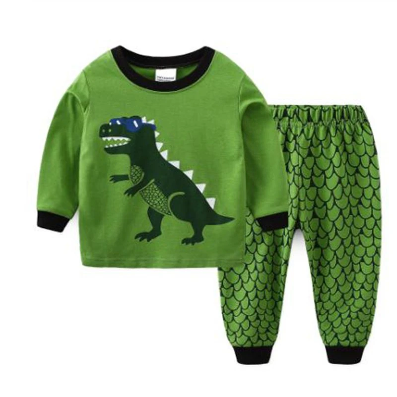 Kids Sleepwear Sets Cartoon Baby Grils Pyjamas Underwear Suits Autumn Long Sleeve Homewear Children Pajamas Boys PJ'S Clothing | Детская