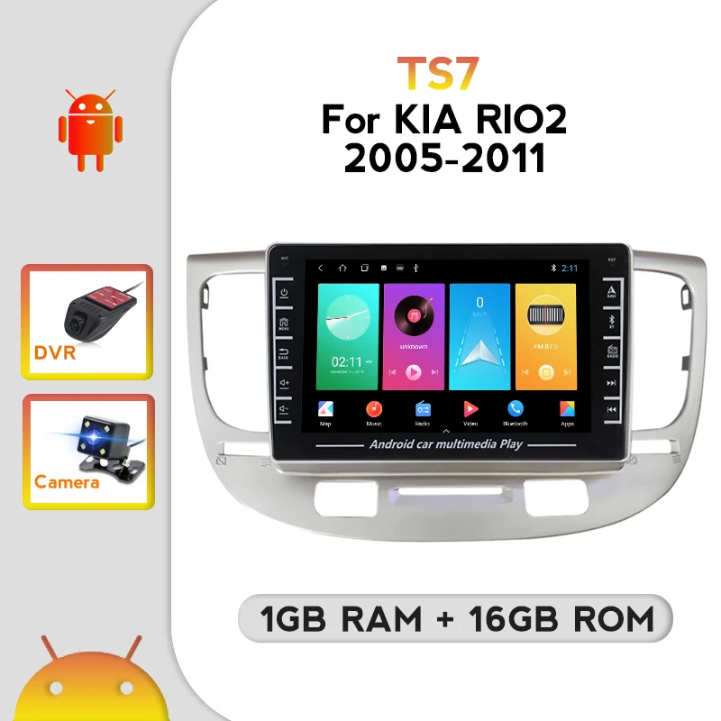 Автомагнитола TomoStrong TS7 для KIA RIO2 RIO 2 2005-2011 Android автомобильное радио аудио