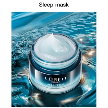 

Hyaluronic Acid Sleeping Mask Moisturizing Whitening Nourishing Anti-aging Oil Control Shrink Pores Brightening Disposable Mask
