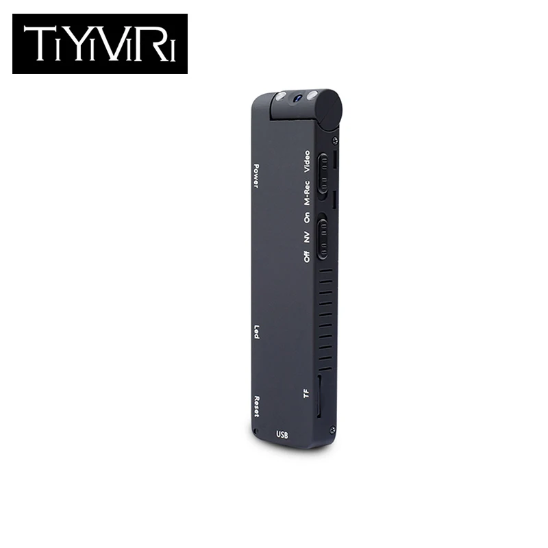 

TiYiViRi Magnetic Pen Mini Camera 1080P HD Motion Detection Video Audio Recorder PC Small Digital Cam Support TF Card
