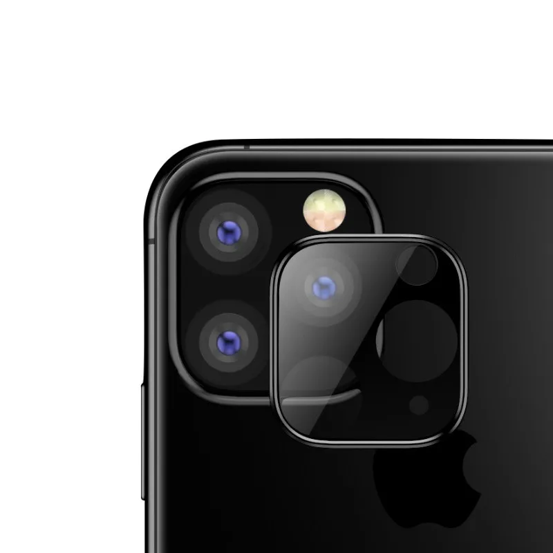 Роскошный металлический алюминиевый протектор для объектива камеры для iPhone 11, Защитное стекло для камеры, пленка для iPhone 11 Pro X XR XS Max
