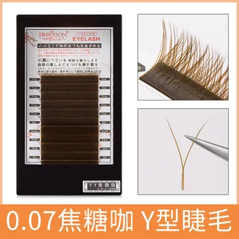 

Graft Eyelashes YY Caramel Y Eyelash Coffee YY Hair Planting Eyelash Y Eyelash Brown Eyelashes Beauty Eyelashes