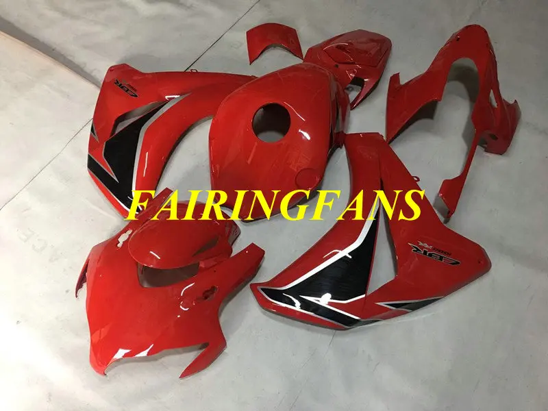 Инжекторный комплект для HONDA CBR1000RR 08 09 10 11 CBR 1000 RR CBR 1000RR 2008 2011 горячий красный Обтекатели на кузов+ подарки HM38