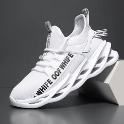 New Large Size 46 Running Shoes Men's Ultralight Rubber-plastic Sole Sneakers Mesh Breathable Casual Sports Walking Shoes