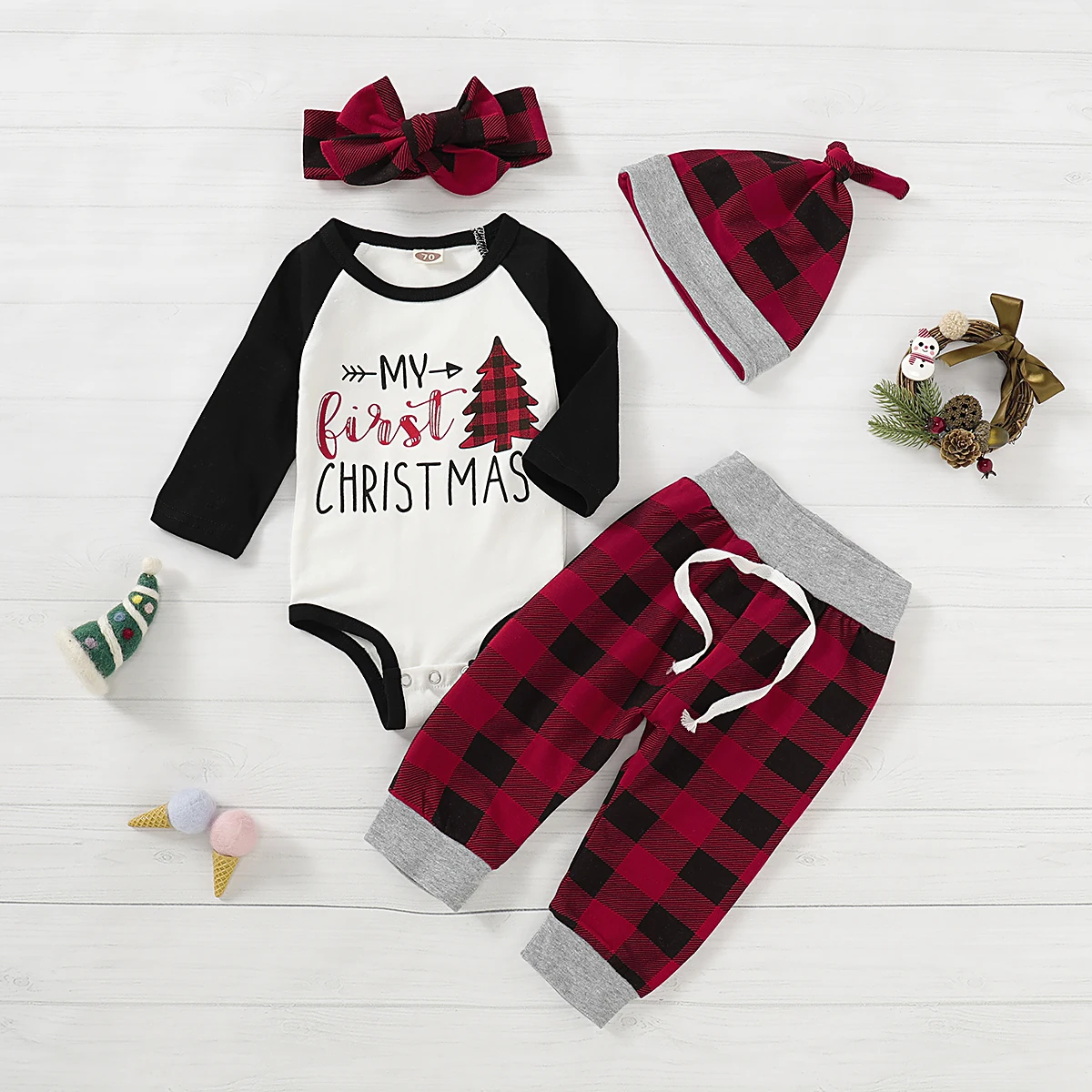baby boy 1st christmas outfit