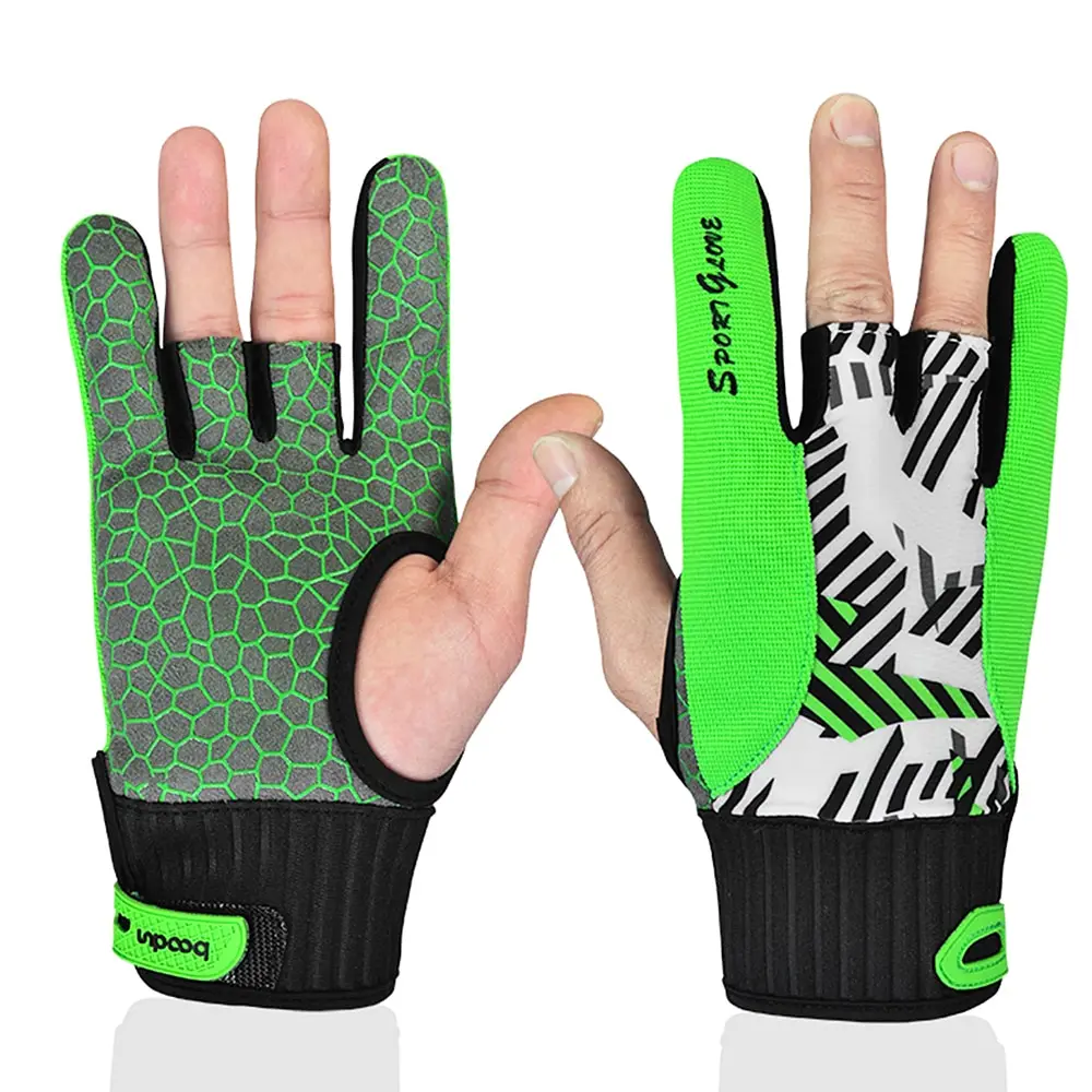 Перчатки для боулинга, дышащие противоскользящие защитные перчатки для боулинга, спортивные перчатки для мужчин и женщин, бейсбольные принадлежности