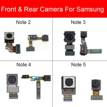 

Front&Rear Camera For Samsung Galaxy Note 2 3 4 5 N7100/N900/N9005/N910C/N910F/N920 Small Facing Main Back Camera Module