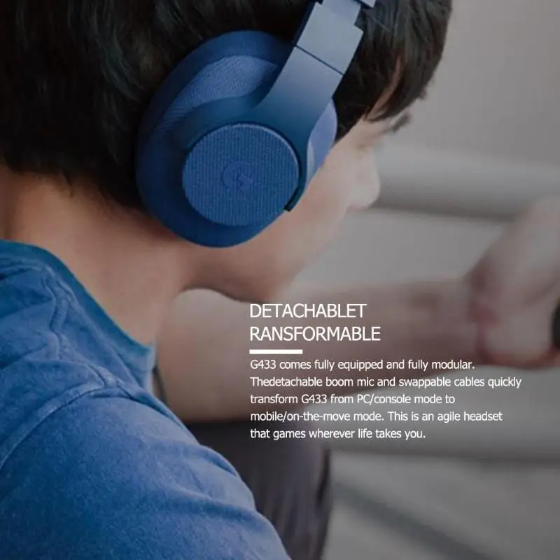 Проводные наушники logitech G433 X 7,1 Surround Gaming гарнитура для PS4 PS4 PRO Xbox One S nintendo Switch PC компьютер