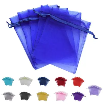 

Organza Wedding Party Favor Gift Candy Sheer Bags Jewelry Pouch, 4inch x 6inch(10x15cm)