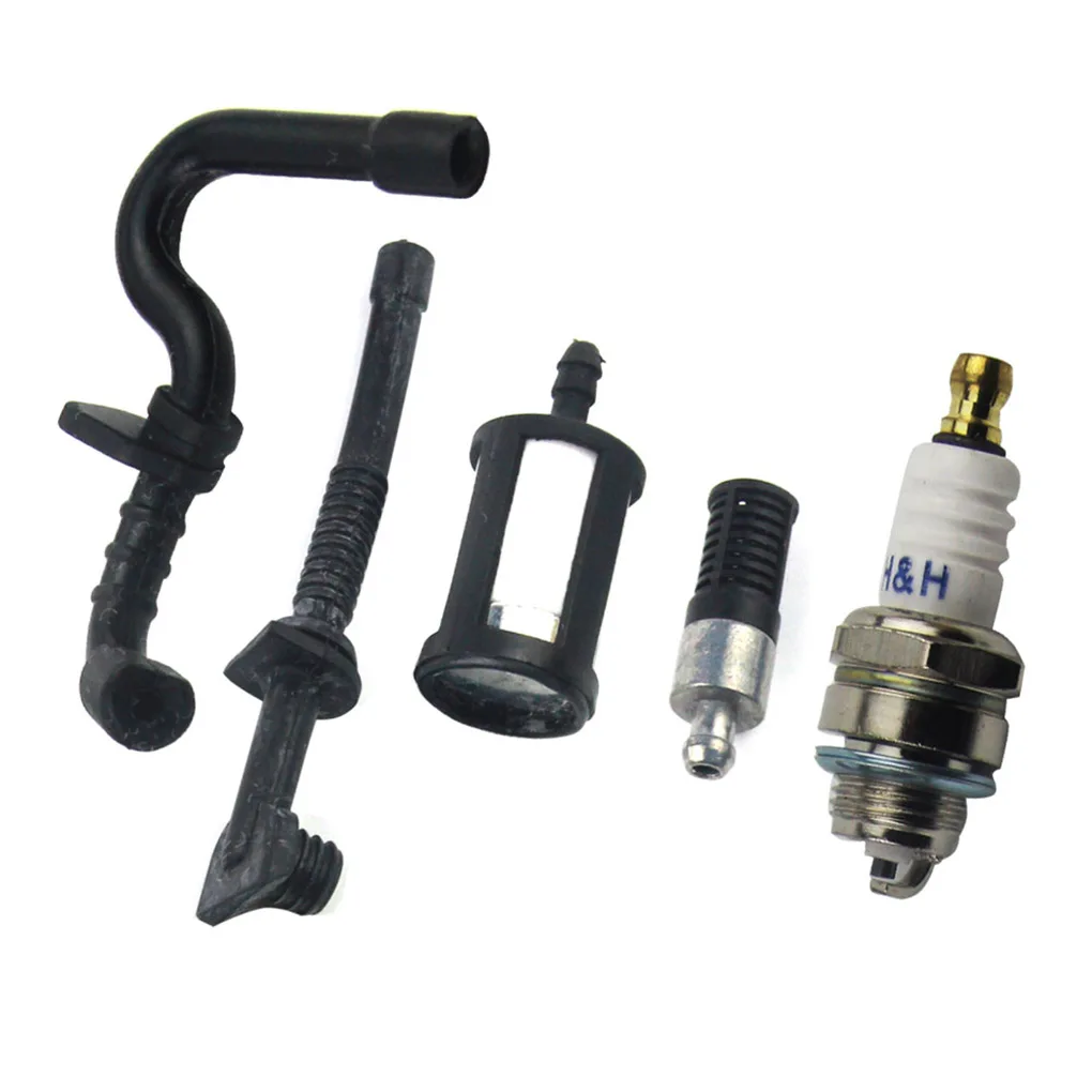 

5PCS/Set Replacement for STIHL MS 180 017 018 MS170 MS180 Chainsaw Fuel / Oil Line Filter