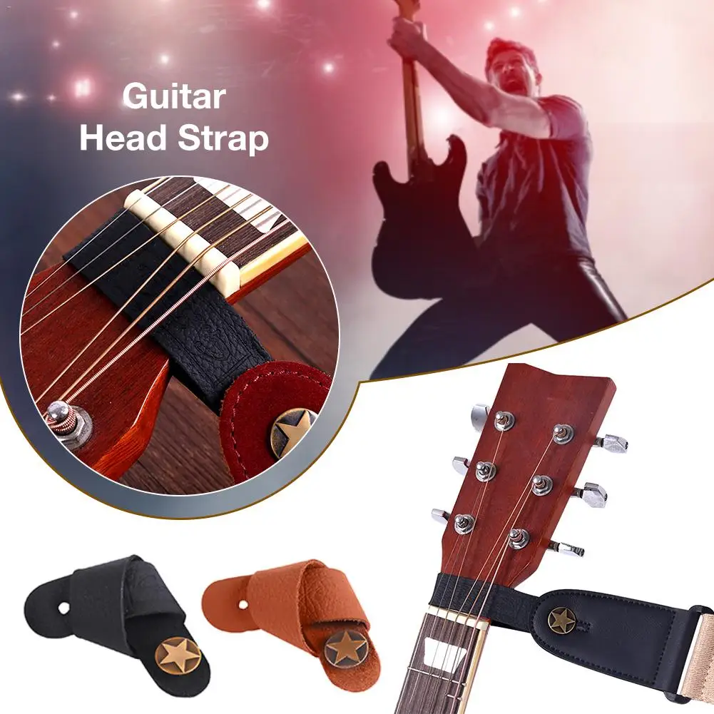 Аксессуары для гитары Пряжка гитарного ремешка Headstock подходят укулеле басового
