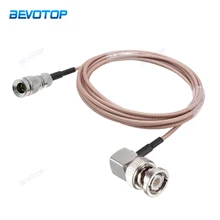 

1PCS BNC Male 90 Degree Plug to CC4 DIN 1.0/2.3 Male Plug Adapter Connector RF Coaxial Extension Pigtail Cable RG179 75ohm