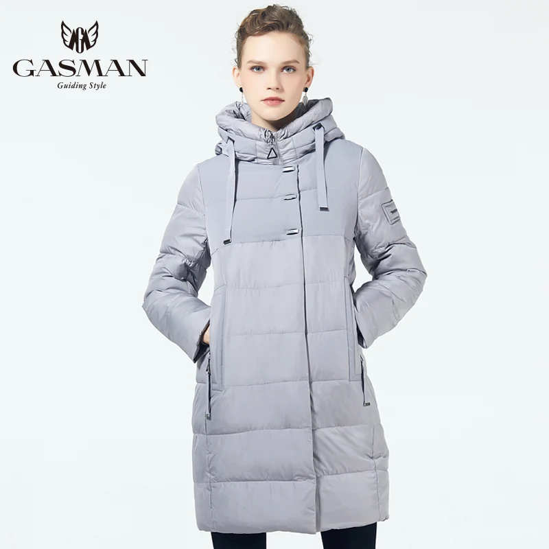 Kopen Gasman 2019 Winter Vrouwen Parka Nieuwe Collectie Winddicht Vrouwen Dikke Jas Hooded Europese Stijl Vrouwen Warme Jas down